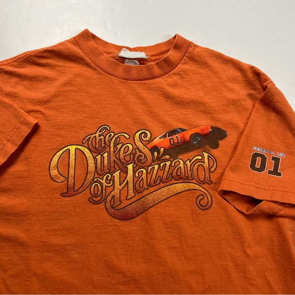 Vintage Other - 00X - VINTAGE 00s THE DUKES OF HAZZARD GENERAL LEE TV PROMO T SHIRT